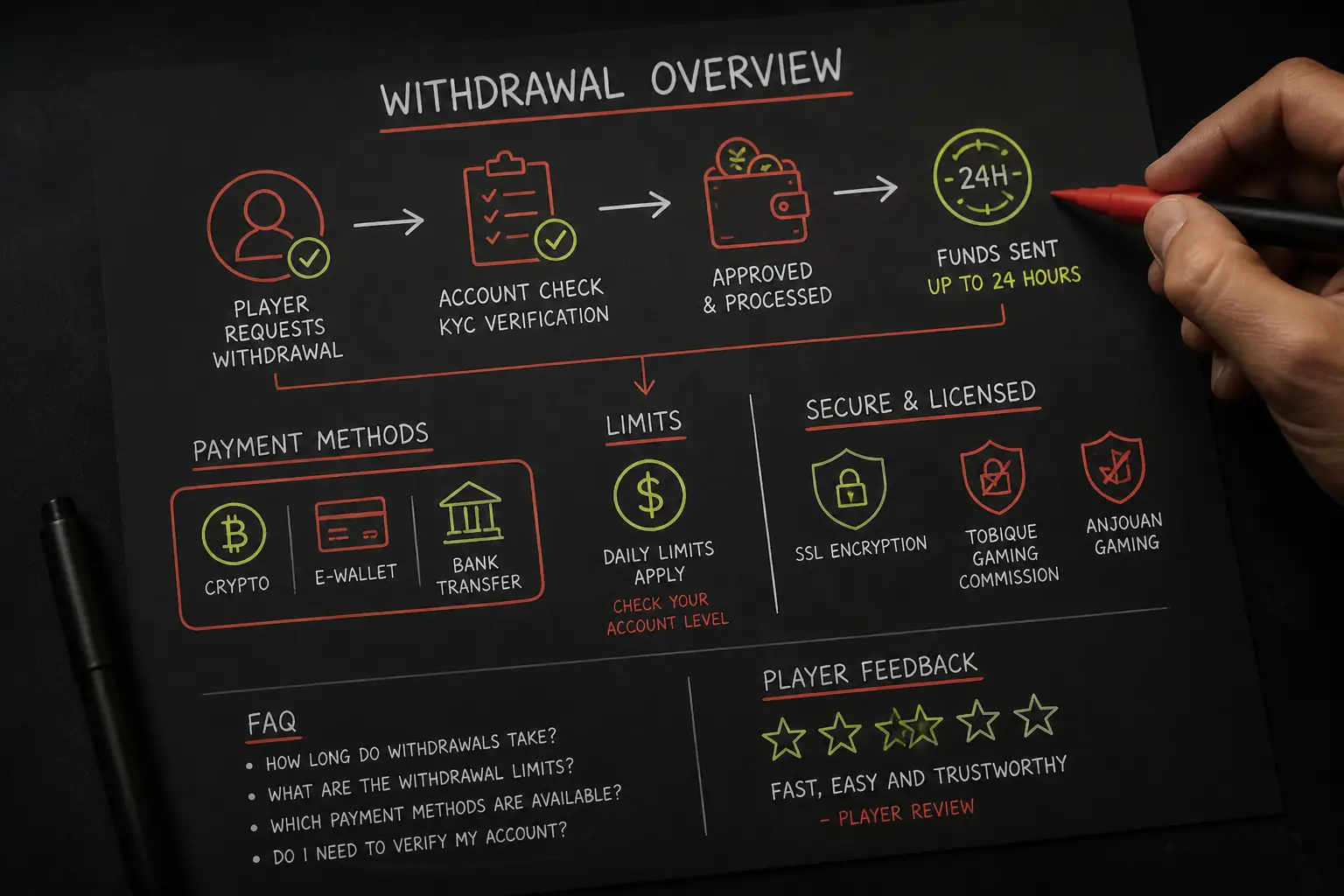 Spin Samurai Casino Withdrawal visual guide for Spin Samurai Casino